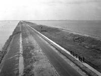 Afsluitdijk, Holland, in 1935