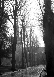 Holy Trinity Churchyard, 7 January 1962.